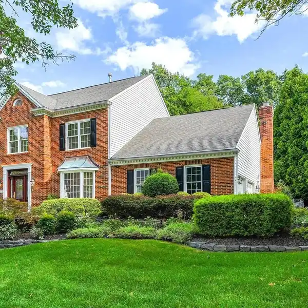 STATELY BRICK-FRONT COLONIAL