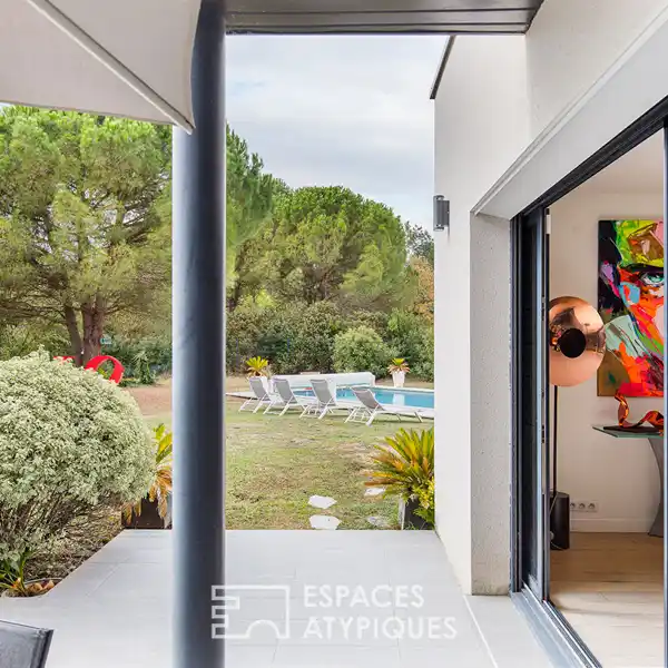 CONTEMPORARY THREE-LEVEL HOME