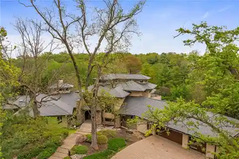 Contemporary Masterpiece with Creek and Park Views