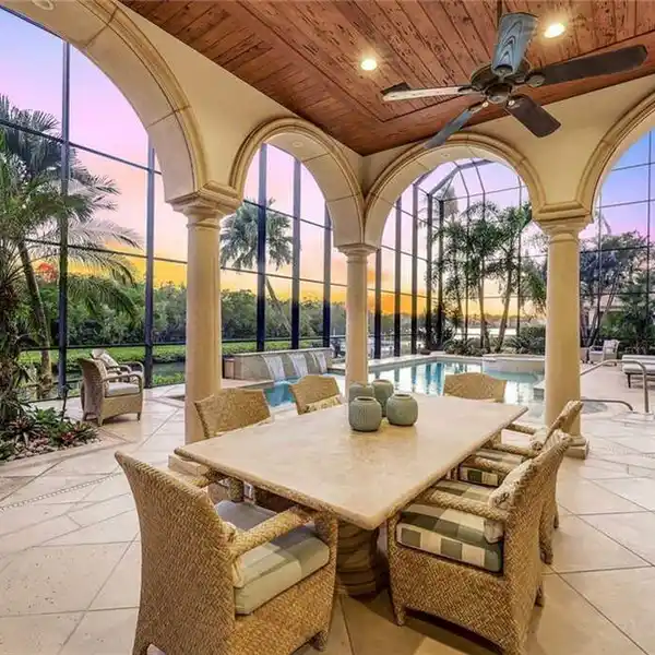 STUNNING WATERFRONT ESTATE ON AN EXCLUSIVE GATED ISLAND