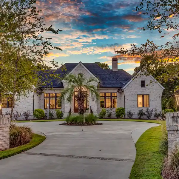 SECLUDED LANDFALL FRENCH COUNTRY ESTATE WITH MODERN LUXURY