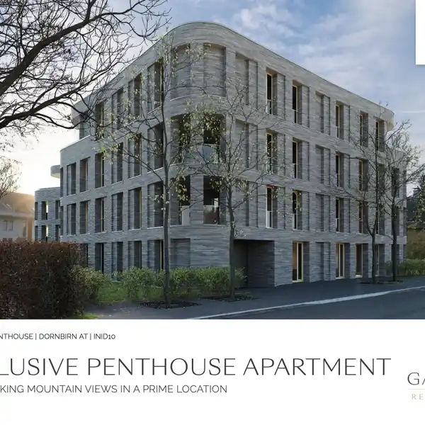 EXCLUSIVE PENTHOUSE APARTMENT WITH BREATHTAKING MOUNTAIN VIEWS