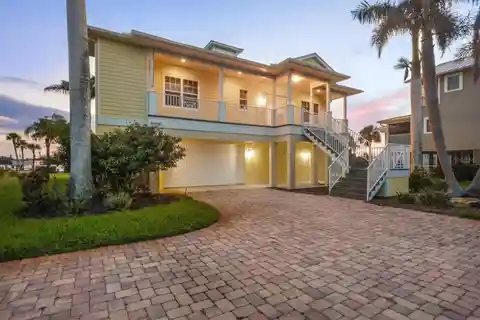 Stunning Key West-Style Waterfront Home