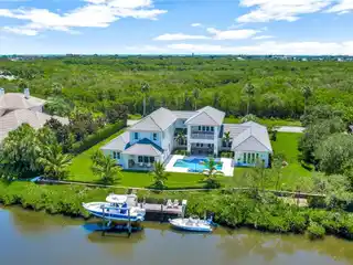 Intracoastal Estate with Private Dock and Coastal Elegance