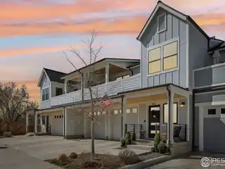 Modern Farmhouse Townhome with Rare Private Backyard