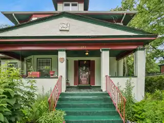 Timeless American Foursquare Home in Wilmette