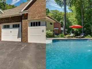 Custom Brick Beauty with Backyard Vacation Oasis