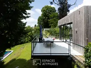 Completely Redesigned 19th-Century Stone House