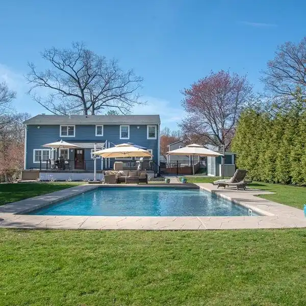 RENOVATED COLONIAL WITH A TRANSITIONAL STYLE