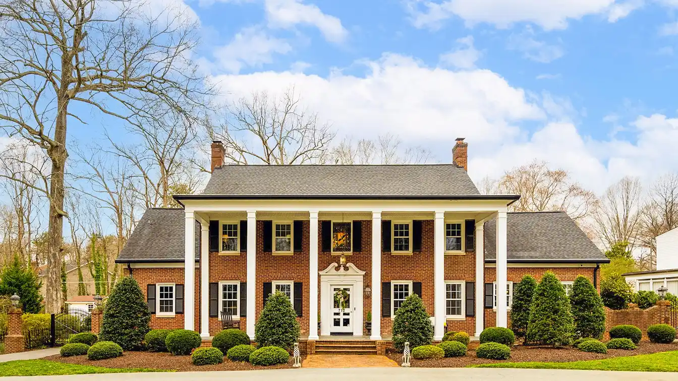Beautifully Updated Georgian-style Two-story Home