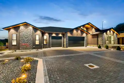 Suburban Serenity Nestled Atop a Scenic Hill