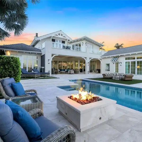 BEAUTIFUL CUSTOM WATERFRONT HOME IN THE MOORINGS