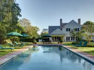 Lovely Private Property with Heated Pool and Manicured Lawn