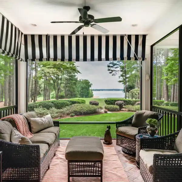 STYLISH BRICK HOME WITH GOLF AND WATER VIEWS