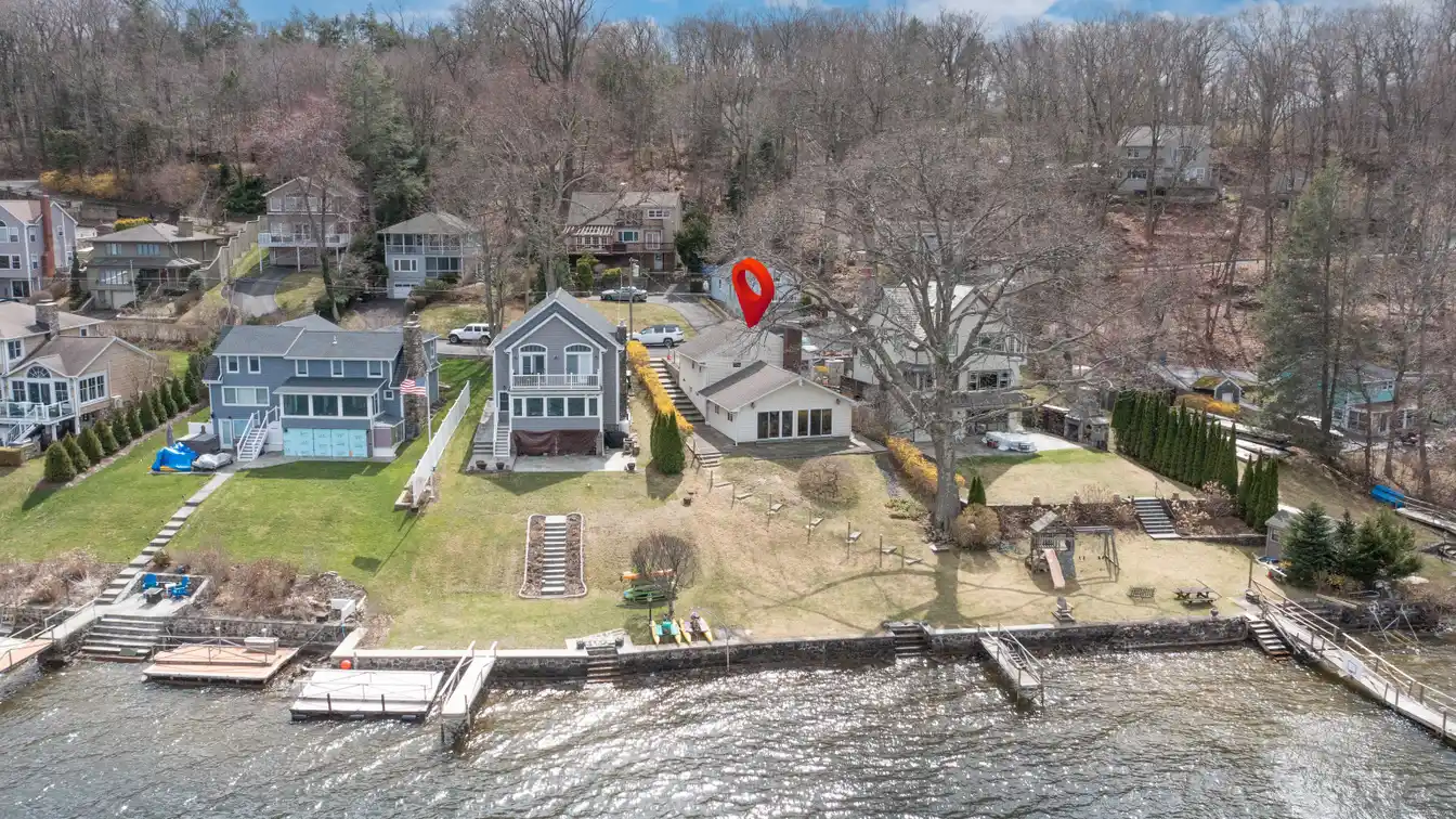 Level Waterfront on Candlewood Lake