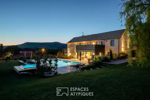 Vineyard View Retreat with Timeless French Charm