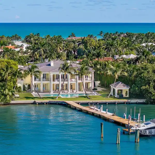 A TRULY RARE COMPOUND ALONG THE PALM BEACH ISLAND WATERFRONT