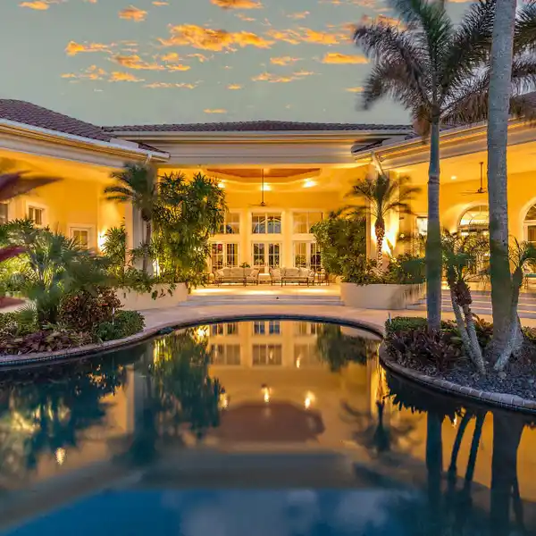 MOST EXPANSIVE, PRIVATE WATERFRONT ESTATE WITH A BOAT LIFT