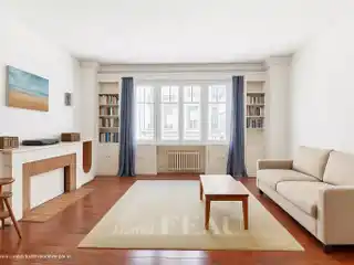 Art Deco Elegance Overlooking Bright Courtyard