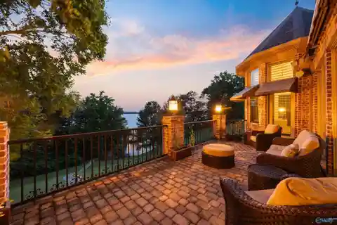 French Manor Elegance on Lake Wheeler