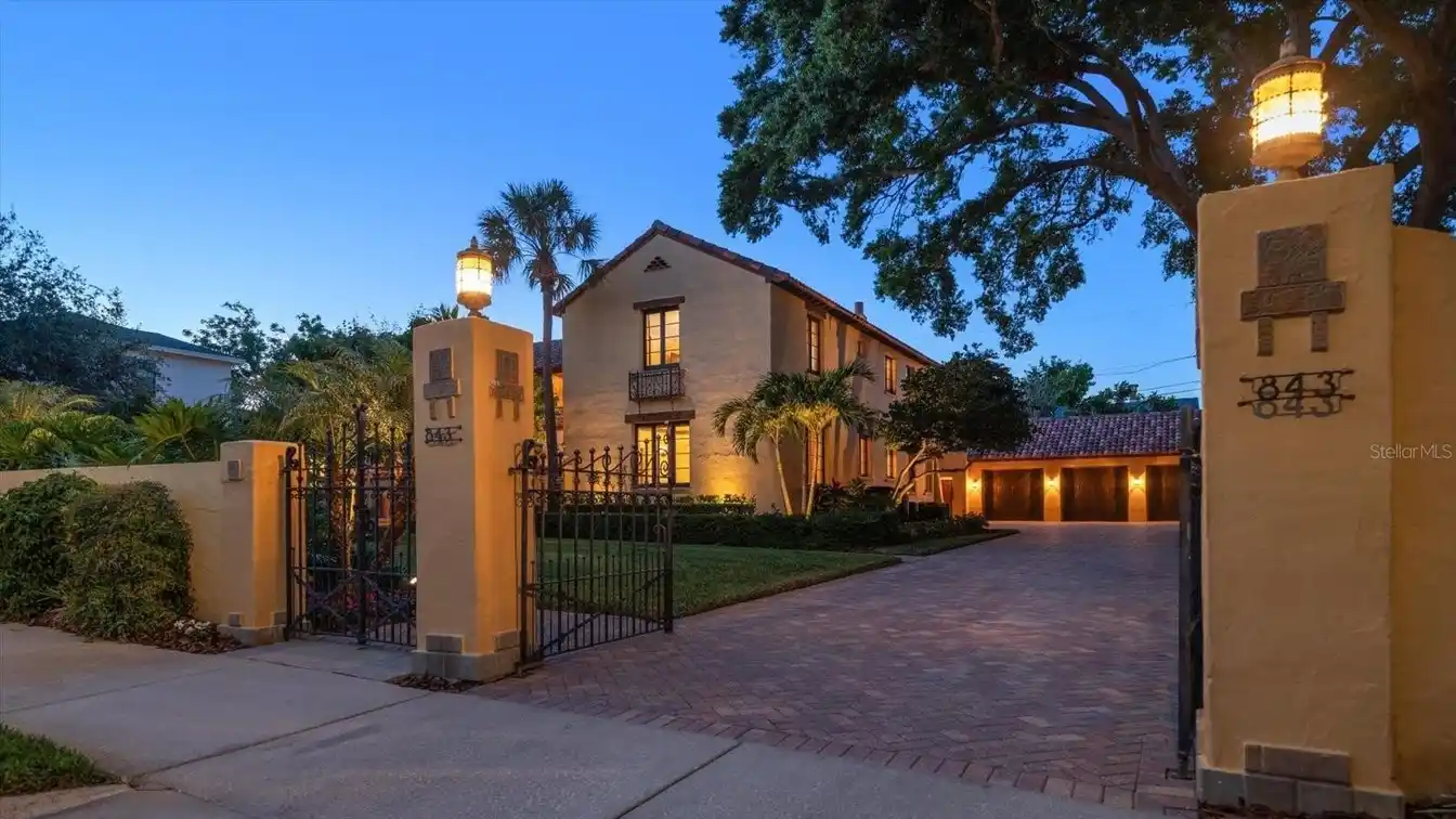 Enchanting 1925 Spanish Mediterranean-style Estate