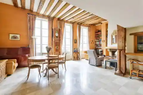 Charming Flat with Original Beams