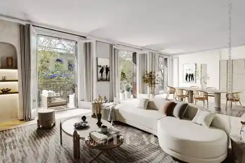 Spacious Apartment with Wide Balconies