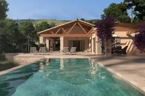 Fantastic Newly Built Finca Overlooking the Bay of Pollensa