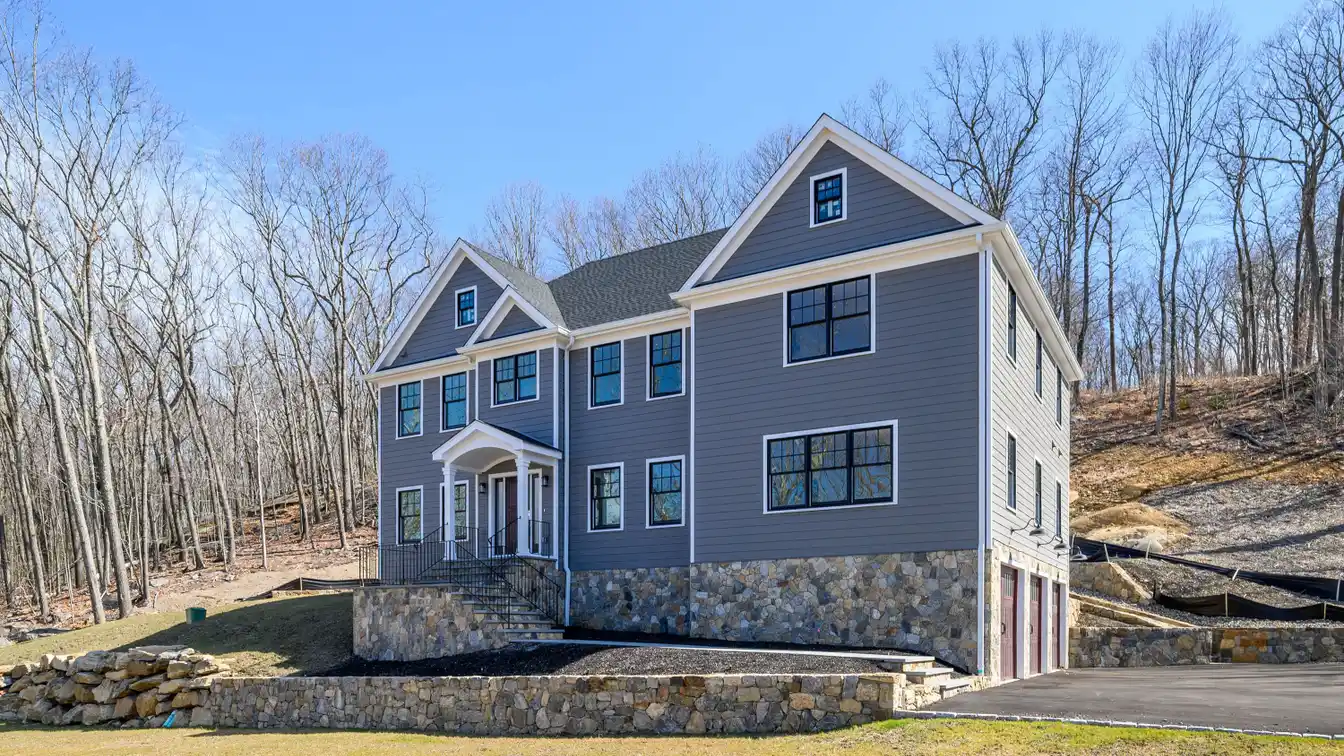Brand New Luxury Home on over Three Acres at Wolf Pond Estate
