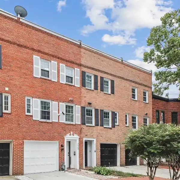 RARELY AVAILABLE FOGGY BOTTOM TOWNHOUSE