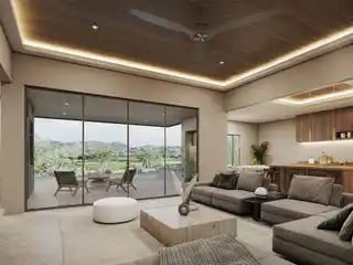 New Construction Overlooking Stone Canyon Golf Course