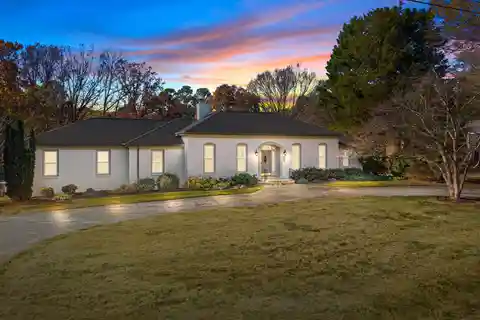 Beautiful White Brick Home with Small-Town Charm