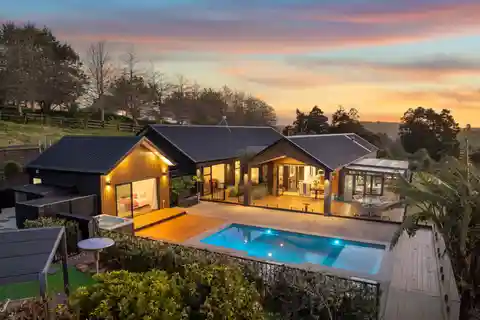 Architectural Retreat with Resort-Style Amenities