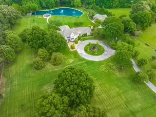 Gated 10-Acre Estate with Main Home Plus Guest House