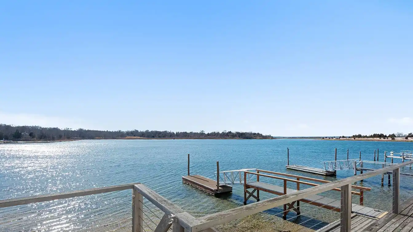 Chic Beachy Waterfront Home for Rent
