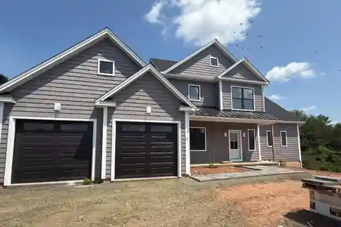 New England Beauty Overlooking Serene Pond