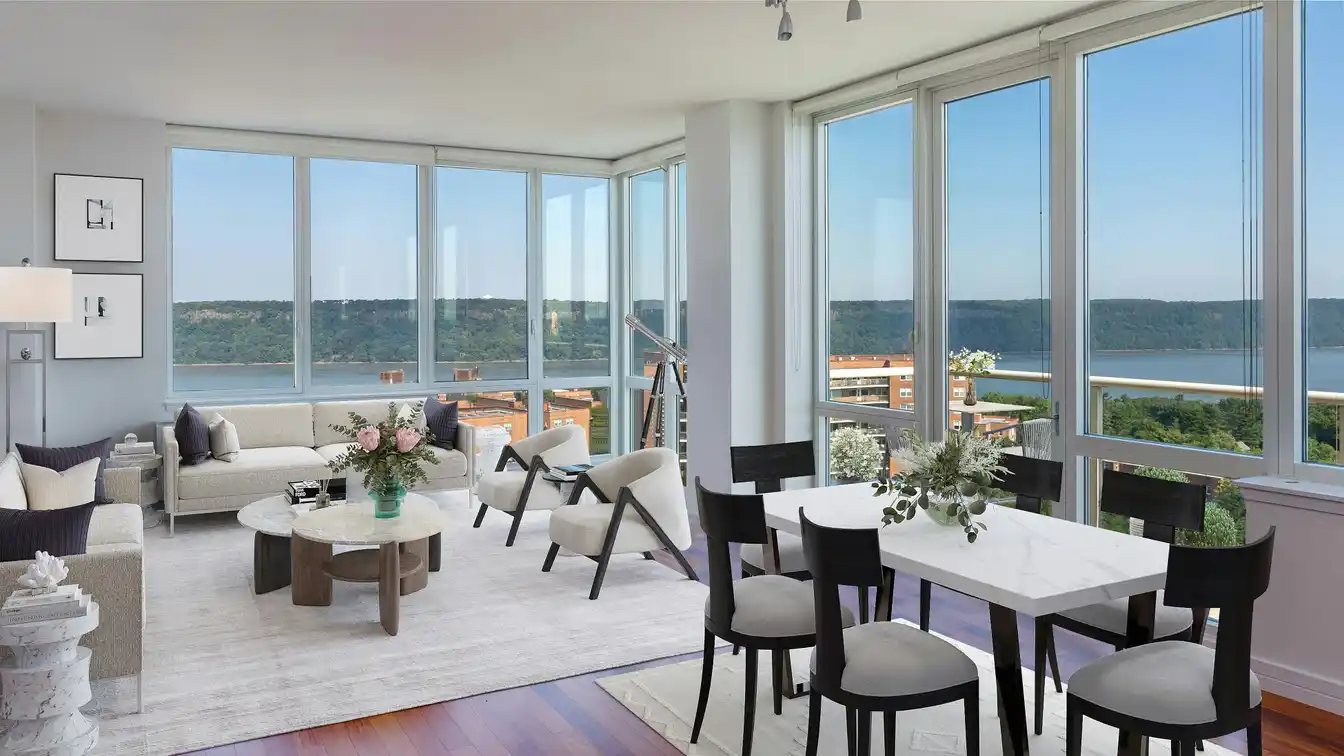 Spectacular Solaria Penthouse with River Views