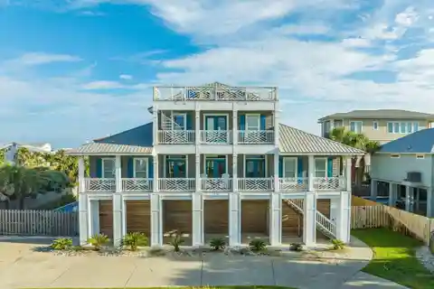 Custom Coastal Home with Unmatched Gulf and Sound Views