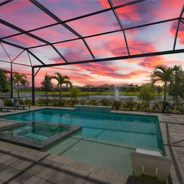 BARELY-LIVED-IN NEWLY BUILT LAKEFRONT HOME