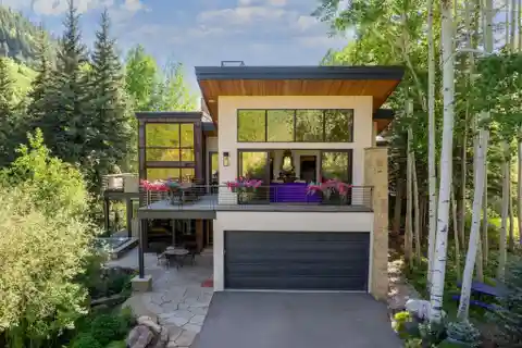 Mountain Contemporary Duplex with Alpine Charm