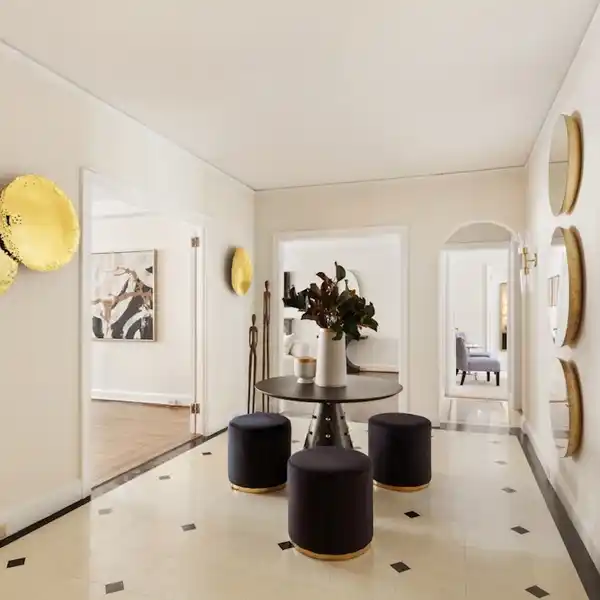 ELEGANT PARK AVENUE PRE-WAR 8-ROOM ESTATE