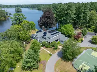 Colonial Home on a Private Peninsula