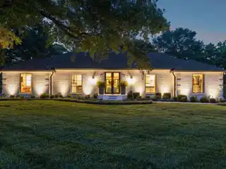 Single-Level Brick Home with Pool