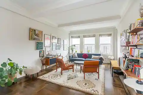 Sun-Filled Prewar Condo for Rent