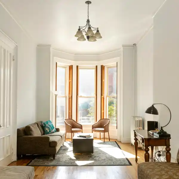 HISTORIC BROWNSTONE WITH ORIGINAL ARCHITECTURAL DETAILS