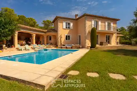 Elegant Villa with Neo-Provencal Charm
