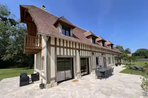 Modern Norman Style Amid Peaceful Countryside