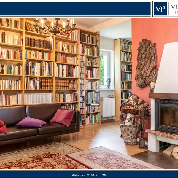STATELY 1930S VILLA WITH PARK-LIKE GARDEN