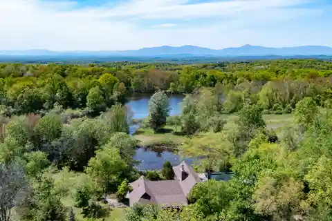 Architectural Innovation with Period Details on 82.5 Acres