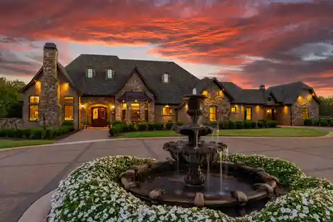 Grand Gated Estate with Luxe Poolside Living